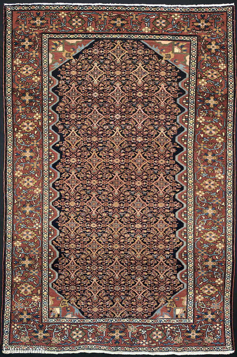 Tapis Persan Antique Mishan n°:50801533